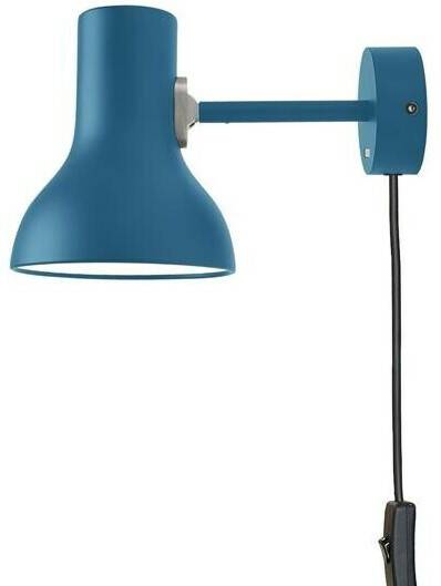 Anglepoise Type 75 Mini Margaret Howell wall light - with plug Anglepoise Type 75 Mini Margaret Howell wall light - with plugSaxon Blue