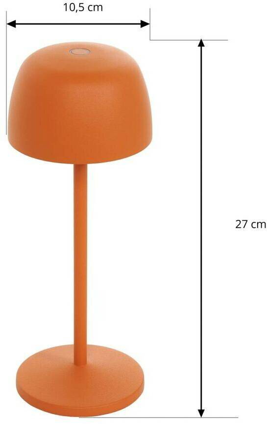 Lindby LED Table Lamp Ariettyorange Lindby LED Table Lamp Arietty