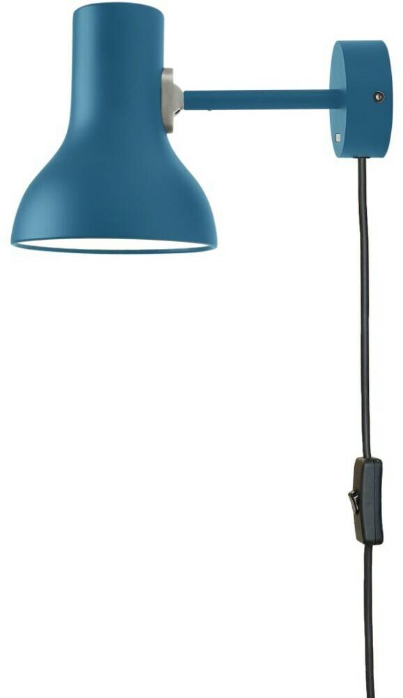 Anglepoise Type 75 Mini Margaret Howell wall light - with plug Anglepoise Type 75 Mini Margaret Howell wall light - with plugSaxon Blue