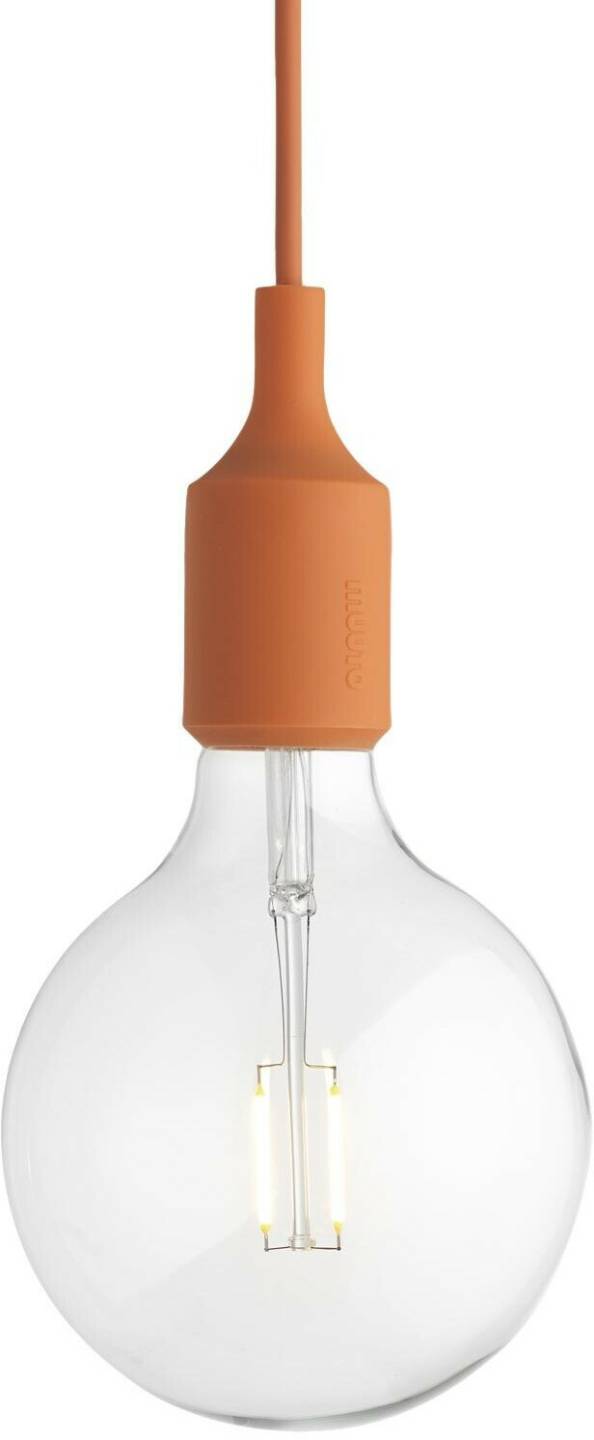 Muuto E27 Socket Lamp LEDorange Muuto E27 Socket Lamp LED