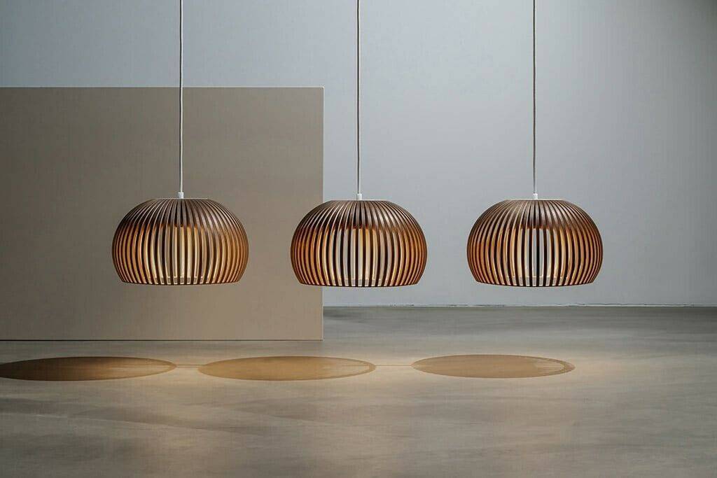 Secto Design Atto 5000Birke Walnut Secto Design Atto 5000