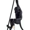 Seletti Monkey Ceiling Hanging LEDBlack Seletti Monkey Ceiling Hanging LED