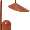 ferm LIVING Arum portable LED table Lampoxide red ferm LIVING Arum portable LED table Lamp