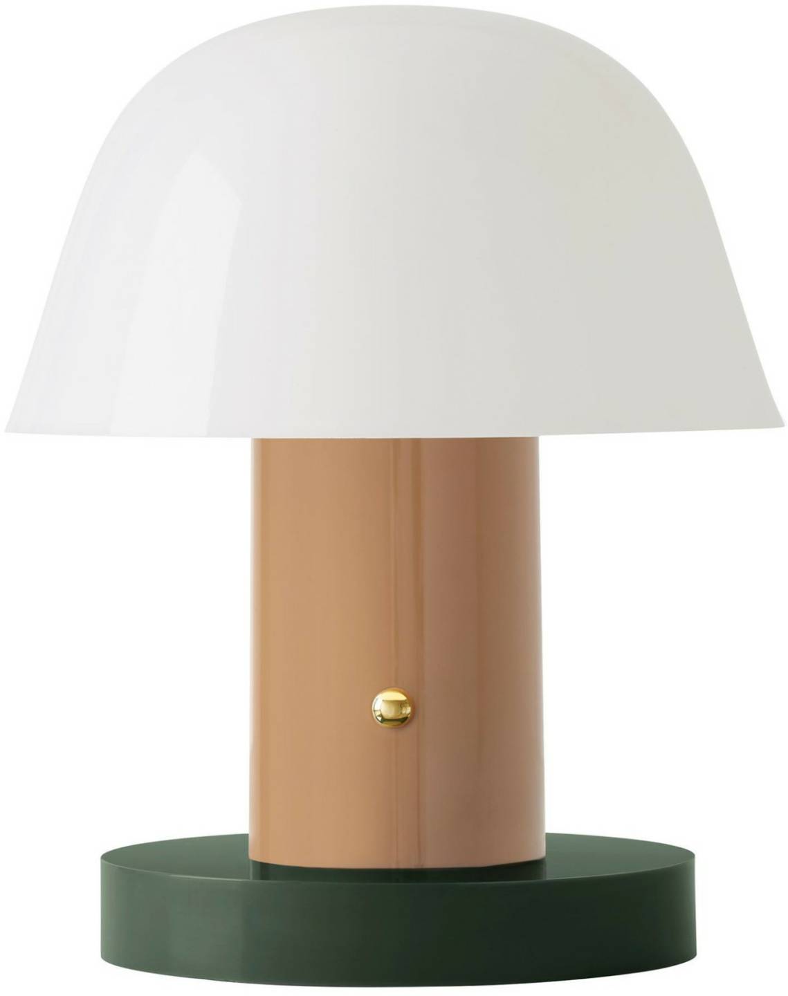 &Tradition Setago Portable Lamp JH27 &Tradition Setago Portable Lamp JH27Nude & Forest