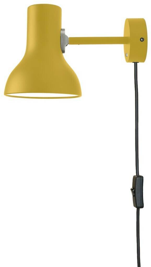 Anglepoise Type 75 Mini Margaret Howell wall light - with plugYellow Ochre Anglepoise Type 75 Mini Margaret Howell wall light - with plug