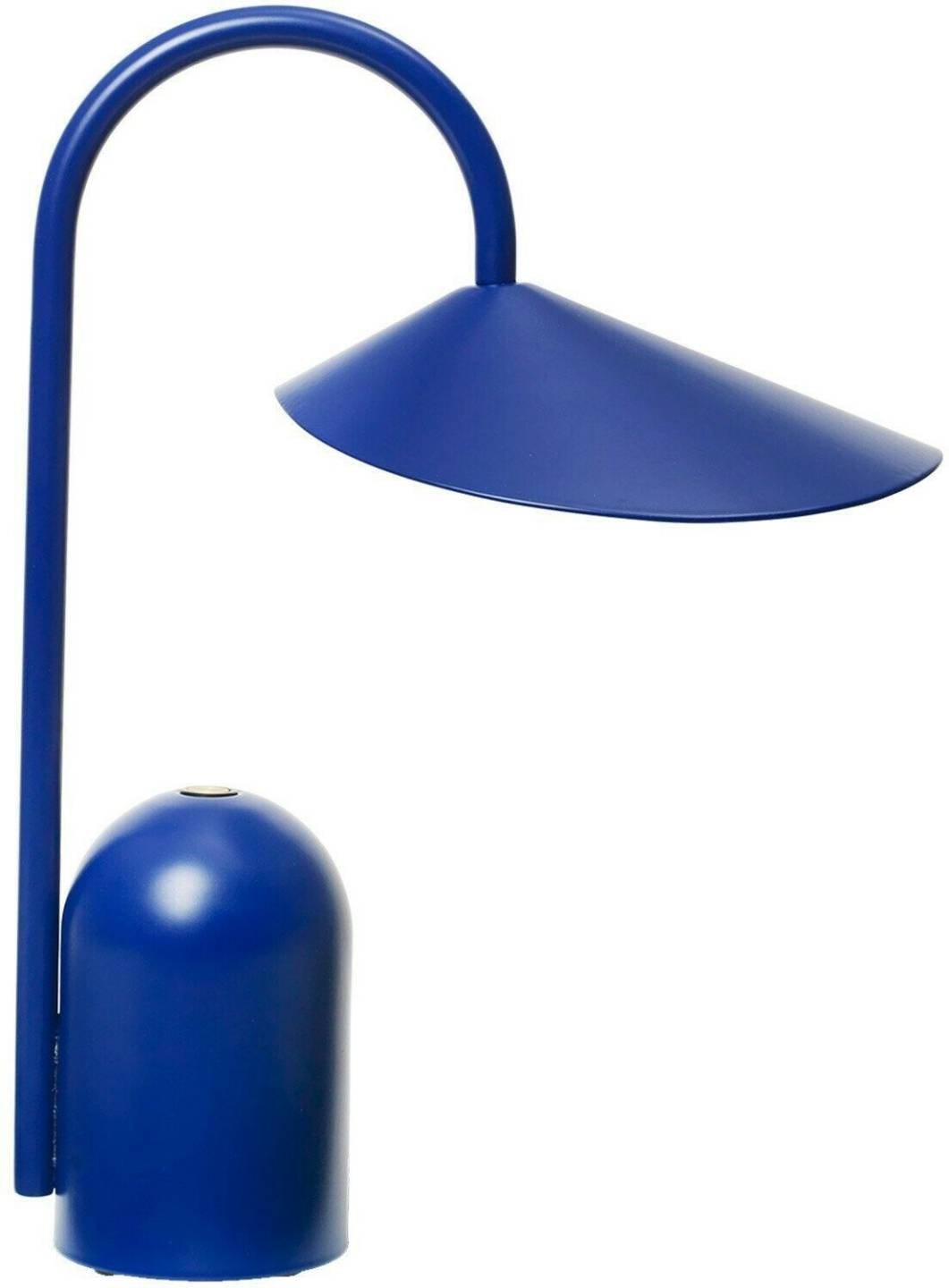 ferm LIVING Arum portable LED table LampTable Lamp bright blue ferm LIVING Arum portable LED table Lamp