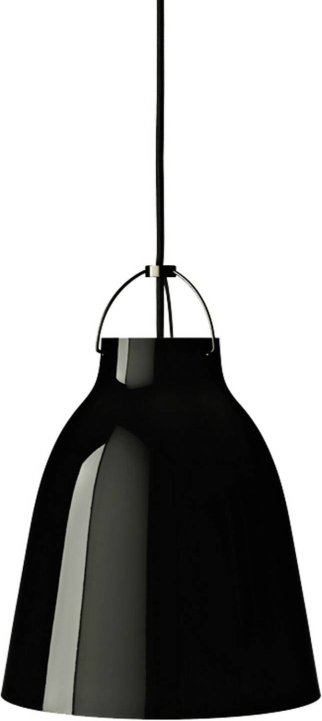 Fritz Hansen Suspension Caravaggio Noir-NoirP2 Noir Fritz Hansen Suspension Caravaggio Noir-Noir