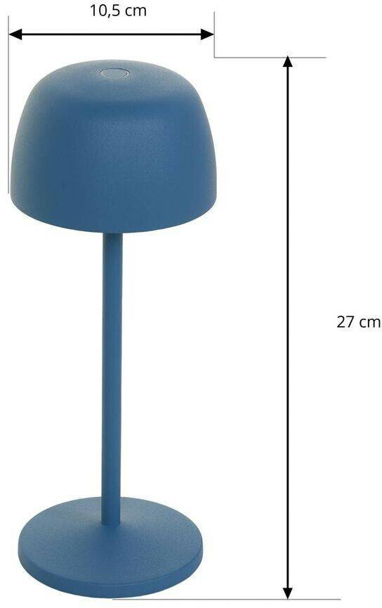 Lindby LED Table Lamp Ariettyblue Lindby LED Table Lamp Arietty