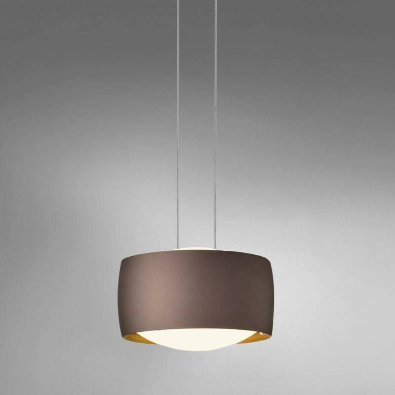 OLIGO Grace pendant light LED 1-bulb. OLIGO Grace pendant light LED 1-bulb.Brazilian brown/brushed aluminium (17)